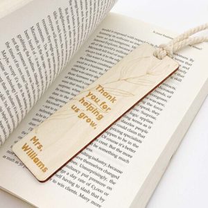 Teachers Gift Personalised Bookmark