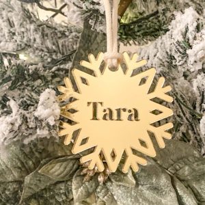 Christmas Personalised Cut Out Ornament