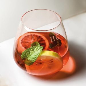 Premium Monogram Stemless Wine Glass 590ml
