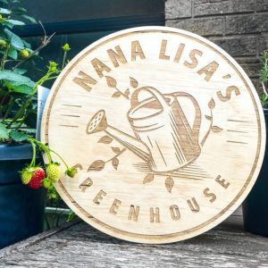 Personalised Nana’s Garden Signage