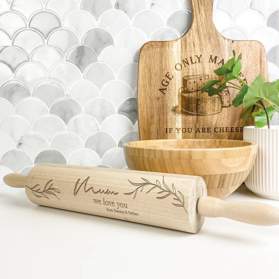 rolling pin personalised