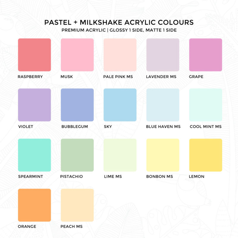 PMS swatches