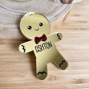 Personalised Gingerbread Ornament – Boy