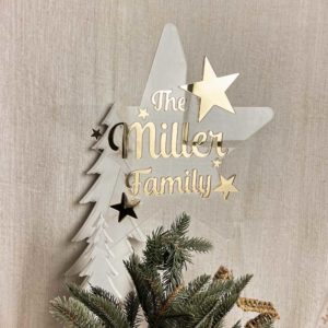 Floating Family Christmas Star