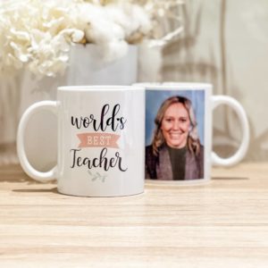 World Best Teachers Gift  Photo Coffee Mug