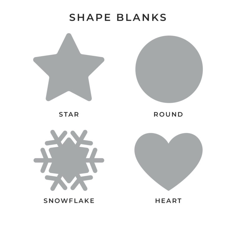 shape blanks
