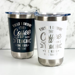 Personalised Teacher’s Coffee Travel Mug