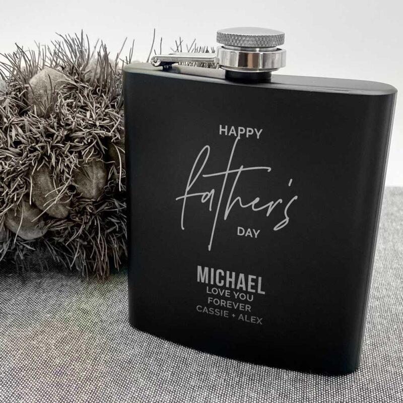 Personalised Father's Day Flask