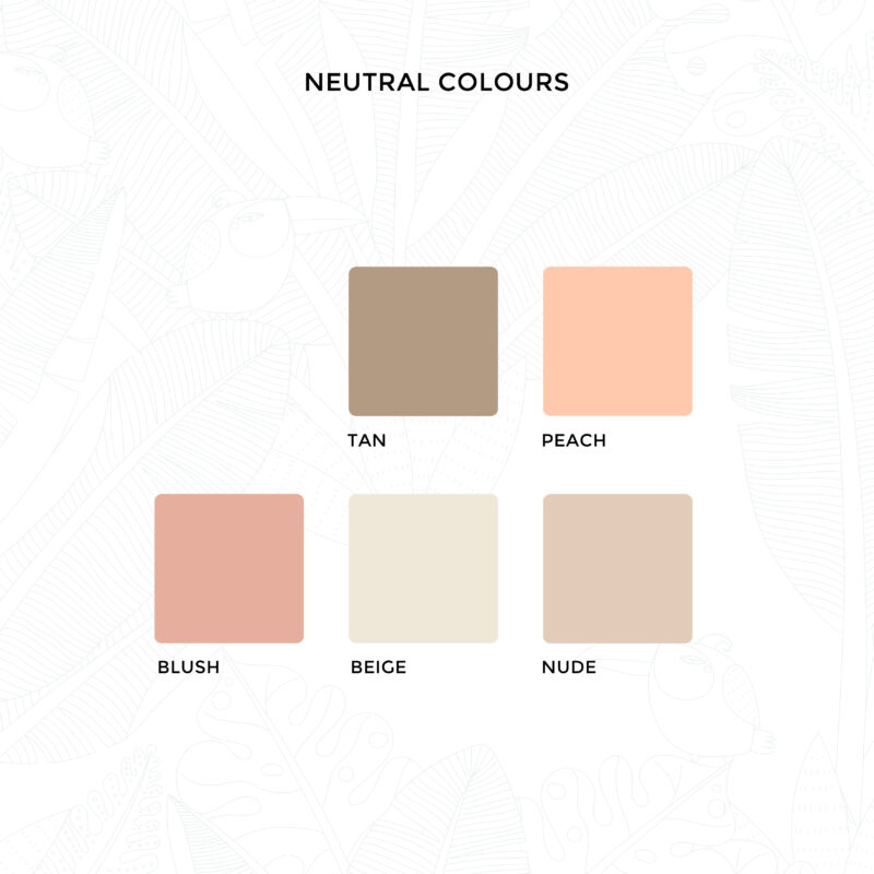 neutral colours scaled